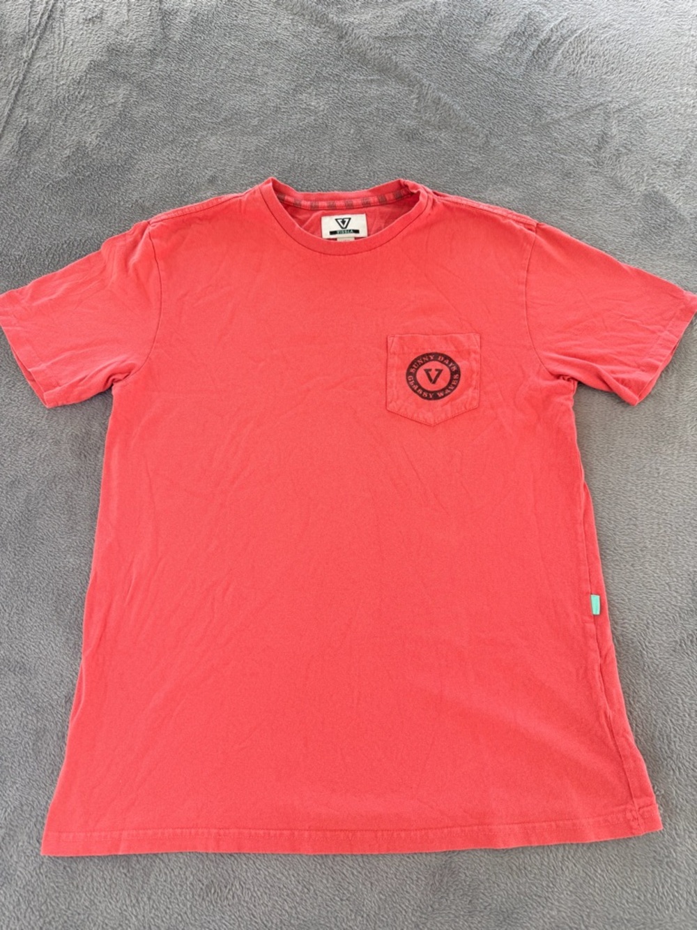 VISSLA Coral Short Sleeve Pocket Tee